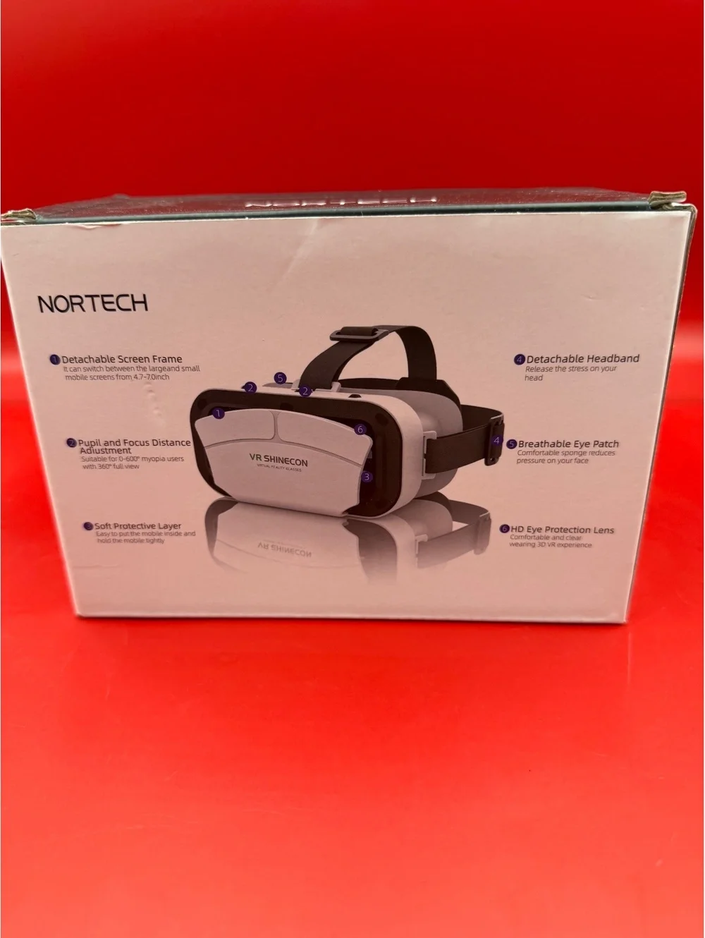 Nortech Nova VR Shinecon Glasses New in Box